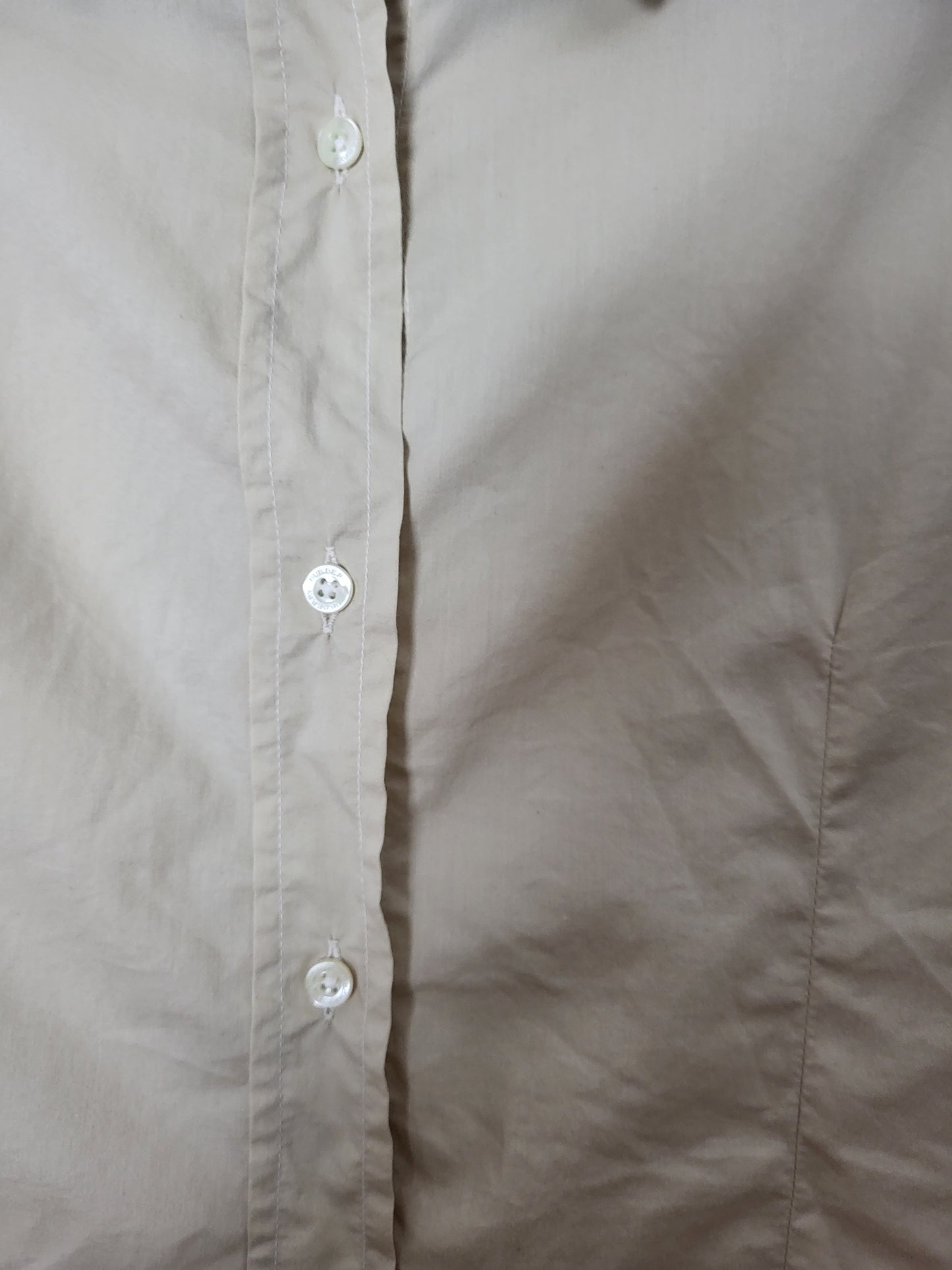 Burberry - Bluse/Hemd - Klassisch - Vintage - Beige - Damen - S/M