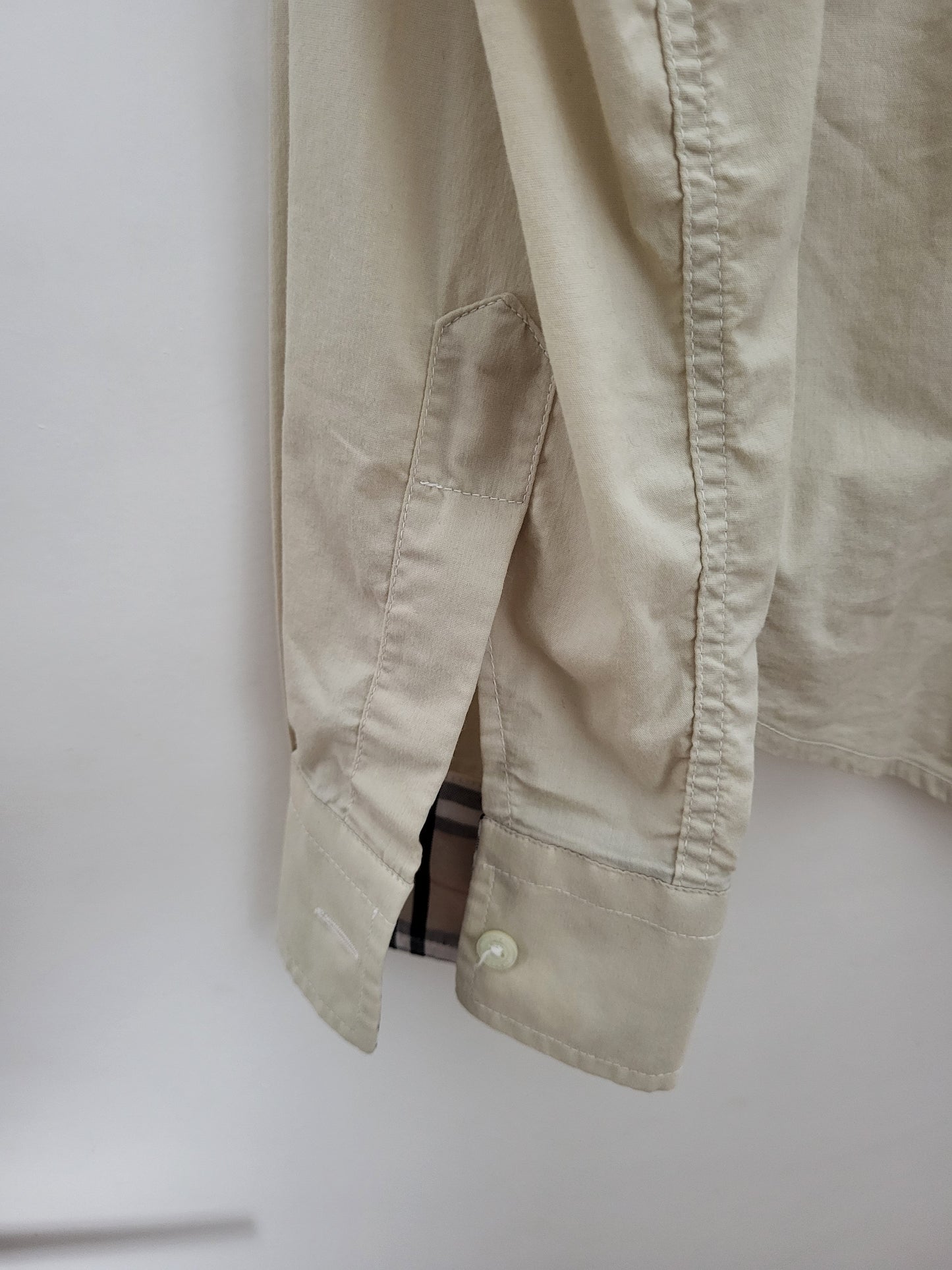 Burberry - Bluse/Hemd - Klassisch - Vintage - Beige - Damen - S/M