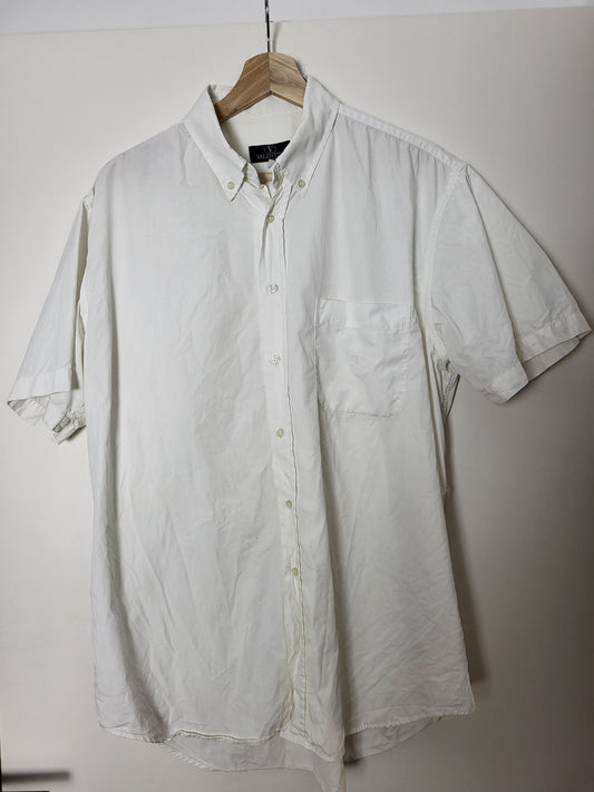 VALENTINO - Hemd - Klassisch - Weiß - Herren - XL