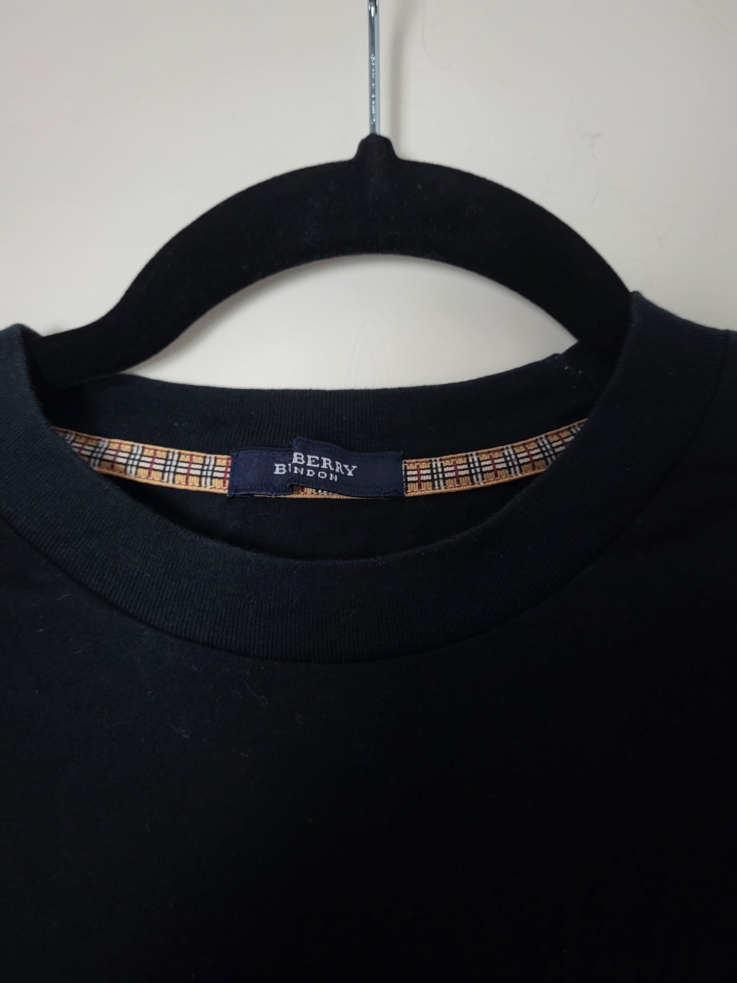 VINTAGE BURBERRY - Tank Top - Klassisch - Schwarz - Herren - M/L