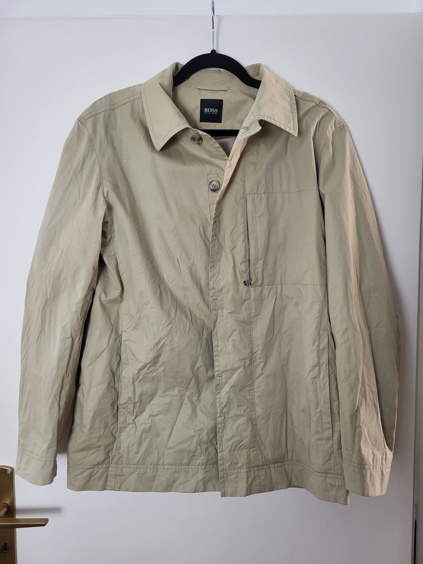 BOSS Hugo Boss - Jacke - Klassisch Vintage - Beige - Herren - L