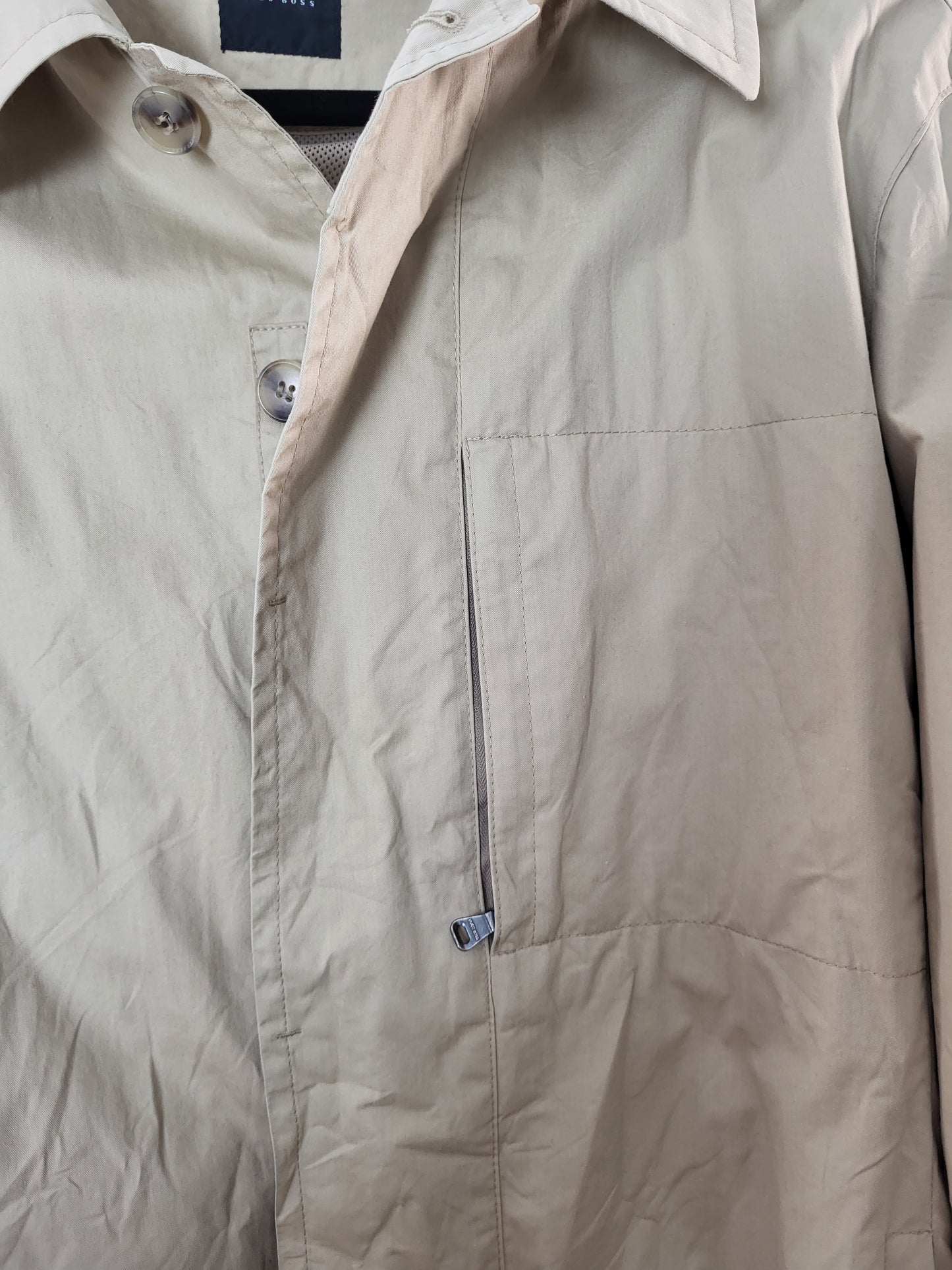 BOSS Hugo Boss - Jacke - Klassisch Vintage - Beige - Herren - L