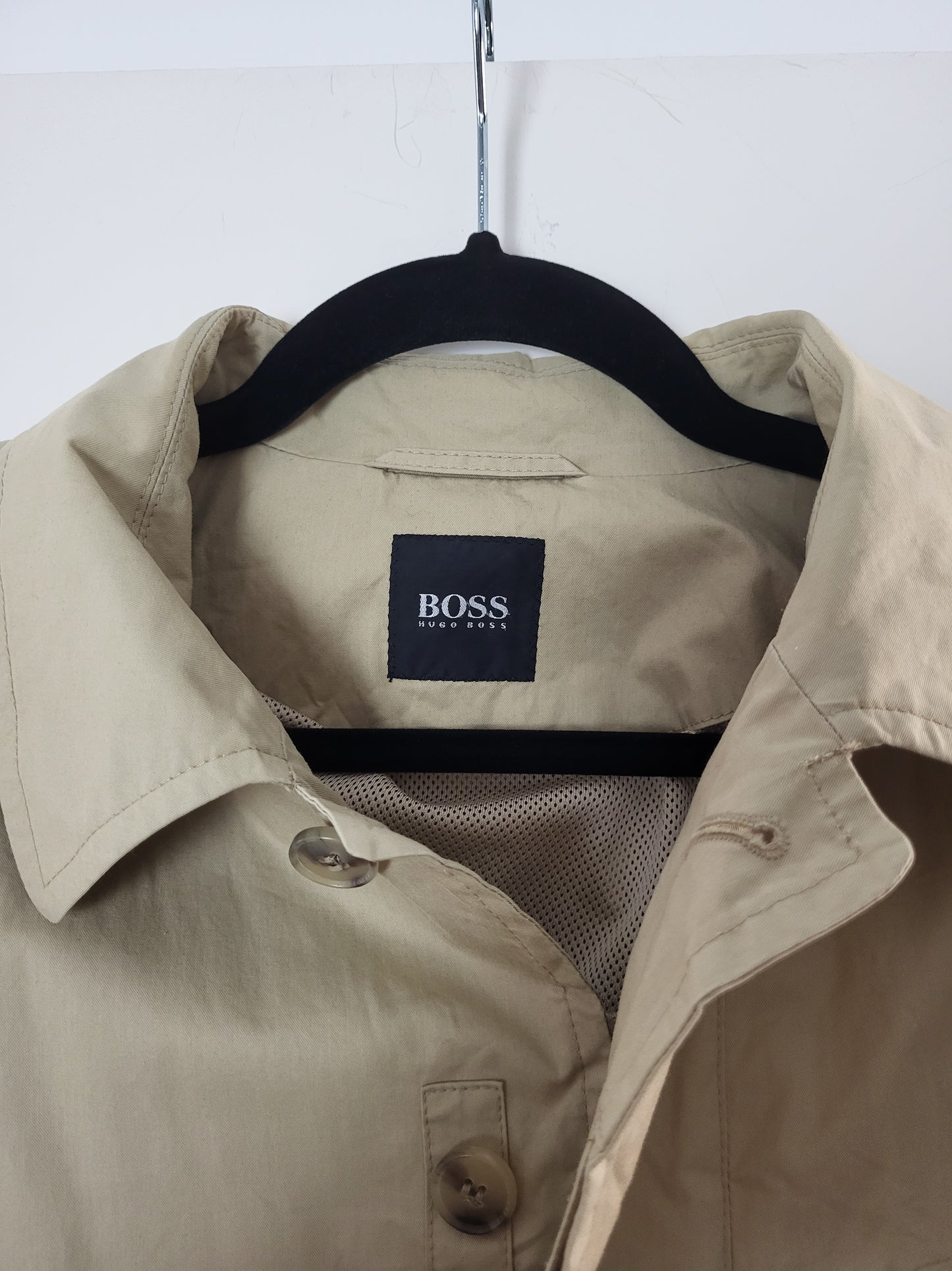 BOSS Hugo Boss - Jacke - Klassisch Vintage - Beige - Herren - L