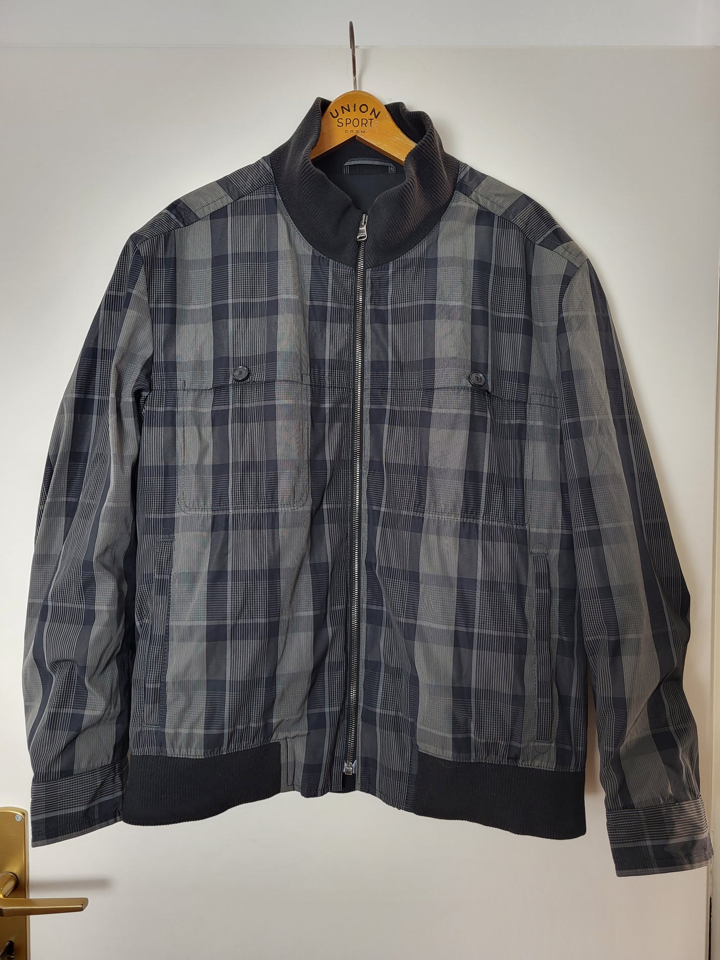 HUGO BOSS - Jacke/Bomberjacke - Muster/Streifen - Bunt - Herren - L/XL