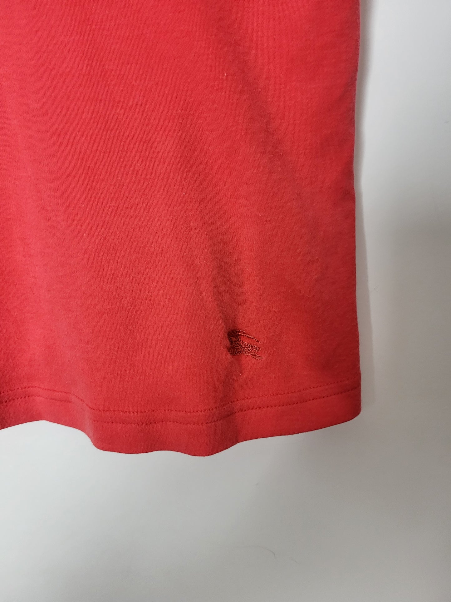 VINTAGE BURBERRY - Shirt - Klassisch - Rot - Kinder - M