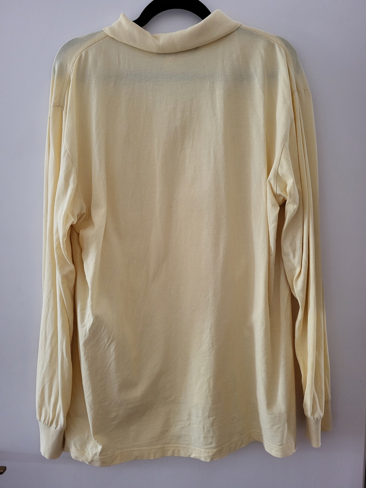 Vintage Yves Saint Laurent - Poloshirt - Klassisch - Gelb - Herren - XL