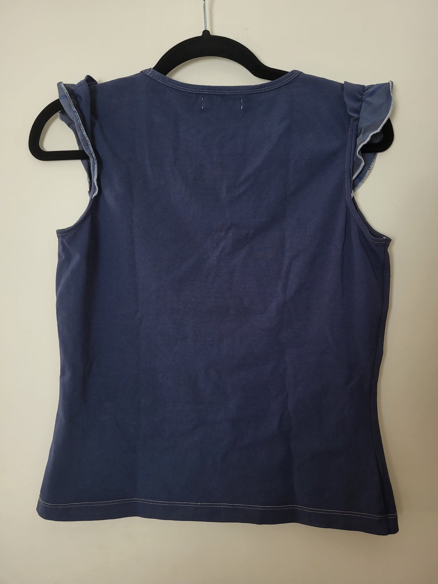 Vintage BURBERRY - Top/Shirt - Klassisch - Dunkelblau - Damen - S