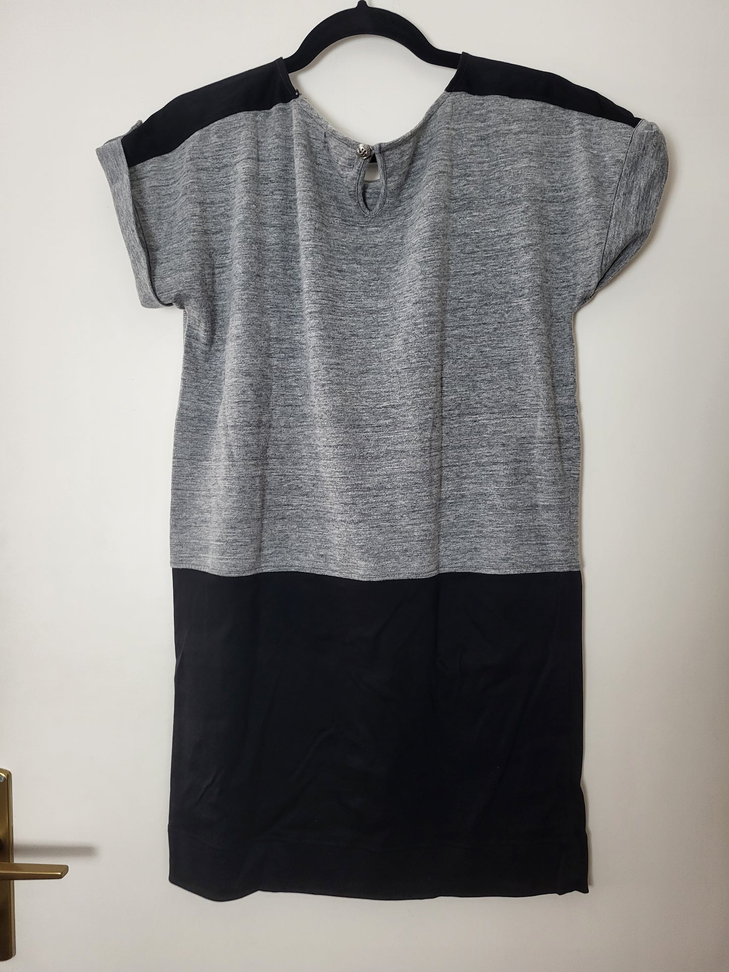Vintage BURBERRY - Kleid - Klassisch - Grau/Schwarz - Damen - S/M (Maße)