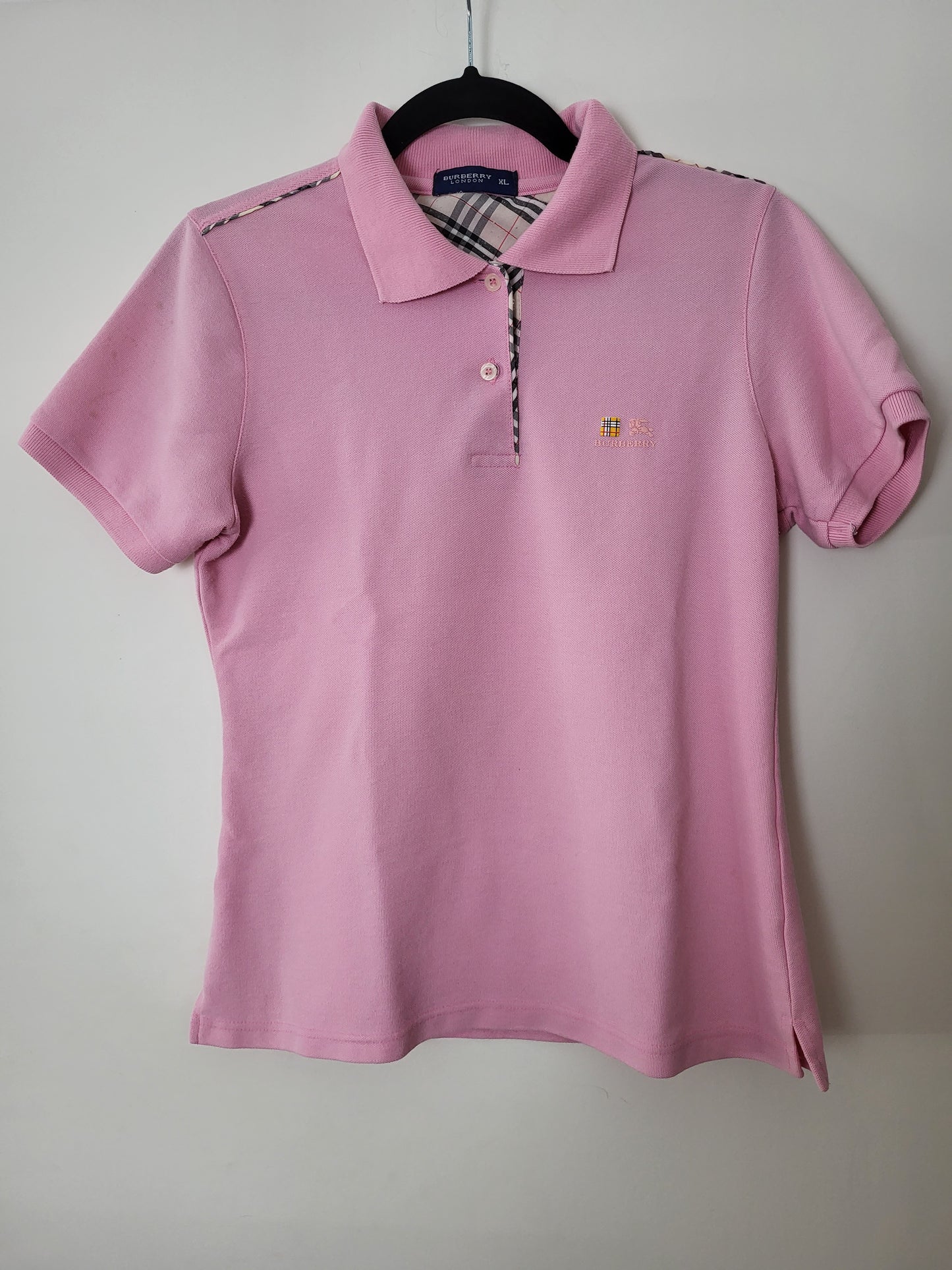 BURBERRY - Poloshirt - Klassisch - Rosa - Damen - M/L
