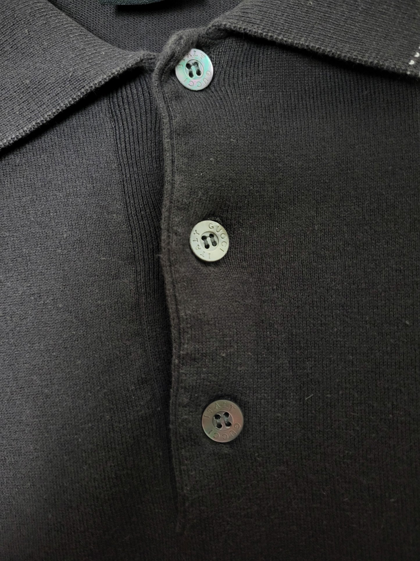 Gucci - Poloshirt - Klassisch - Schwarz - Herren - L