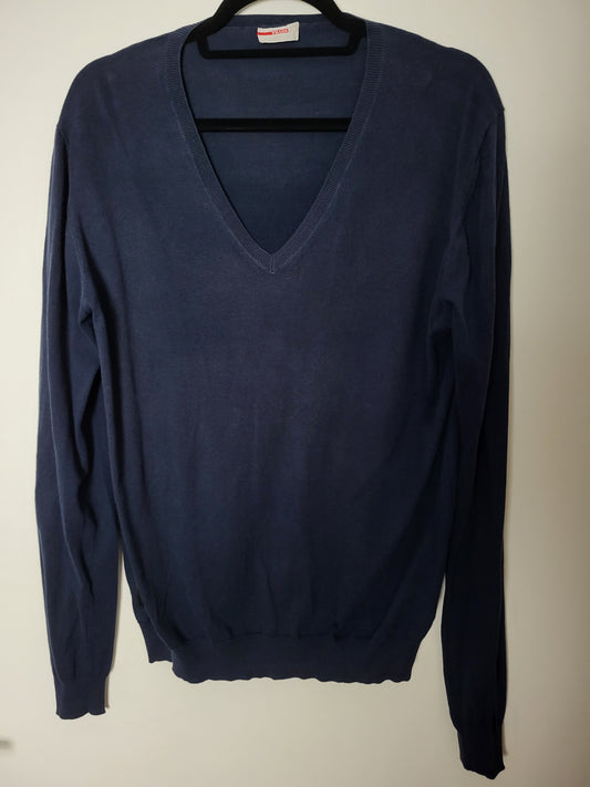 Prada - Pullover - Klassisch - Dunkelblau - Herren - L