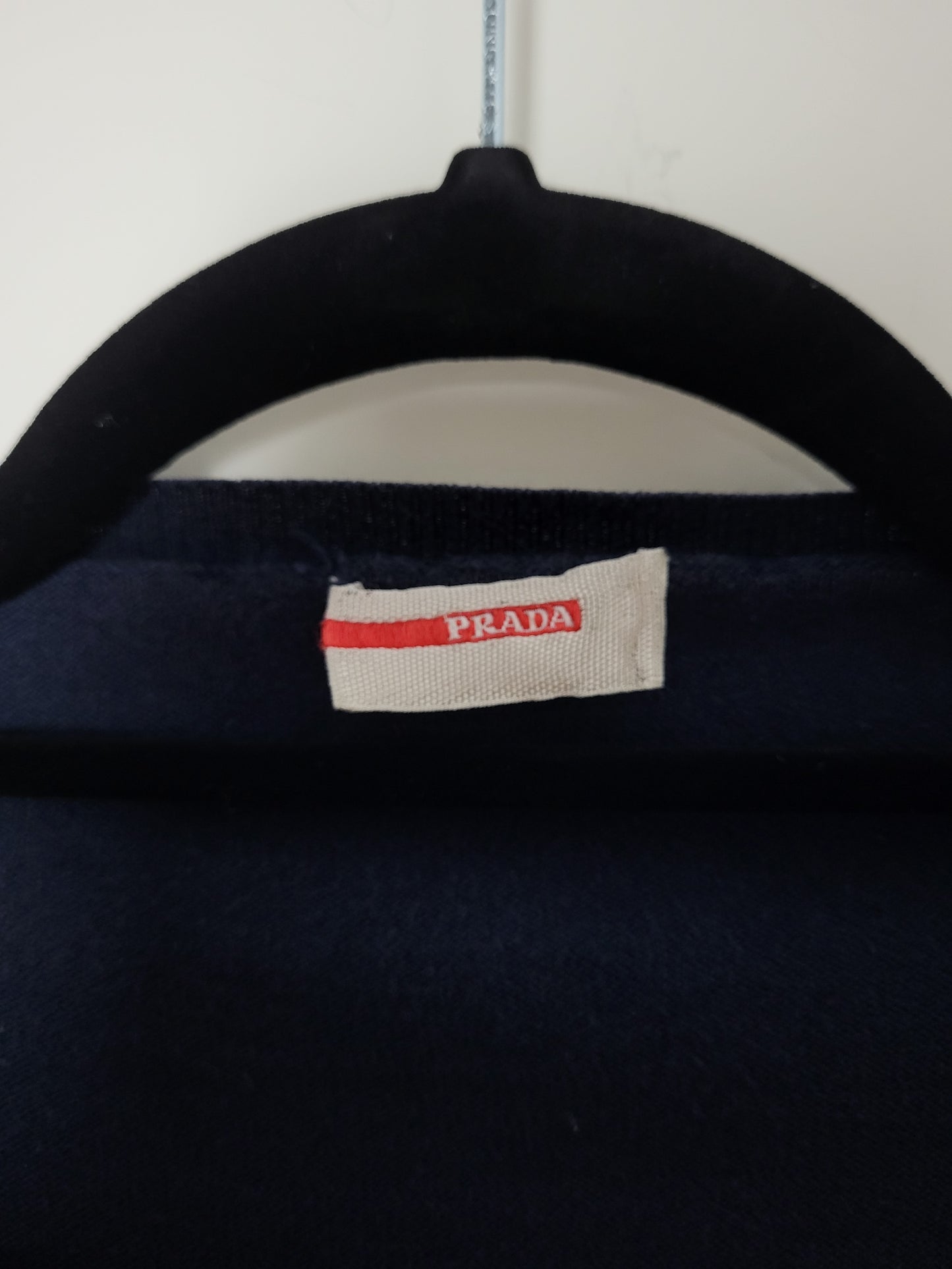 Prada - Pullover - Klassisch - Dunkelblau - Herren - L