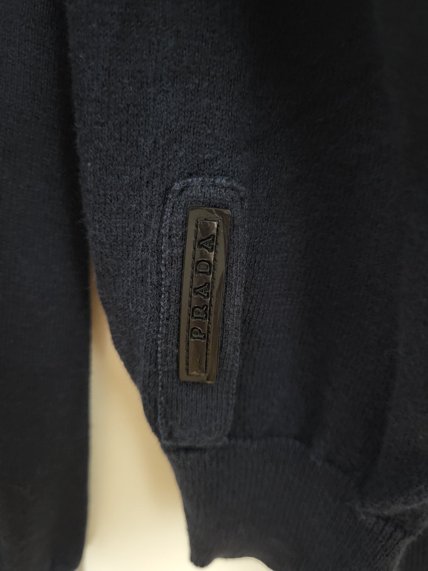 Prada - Pullover - Klassisch - Dunkelblau - Herren - L