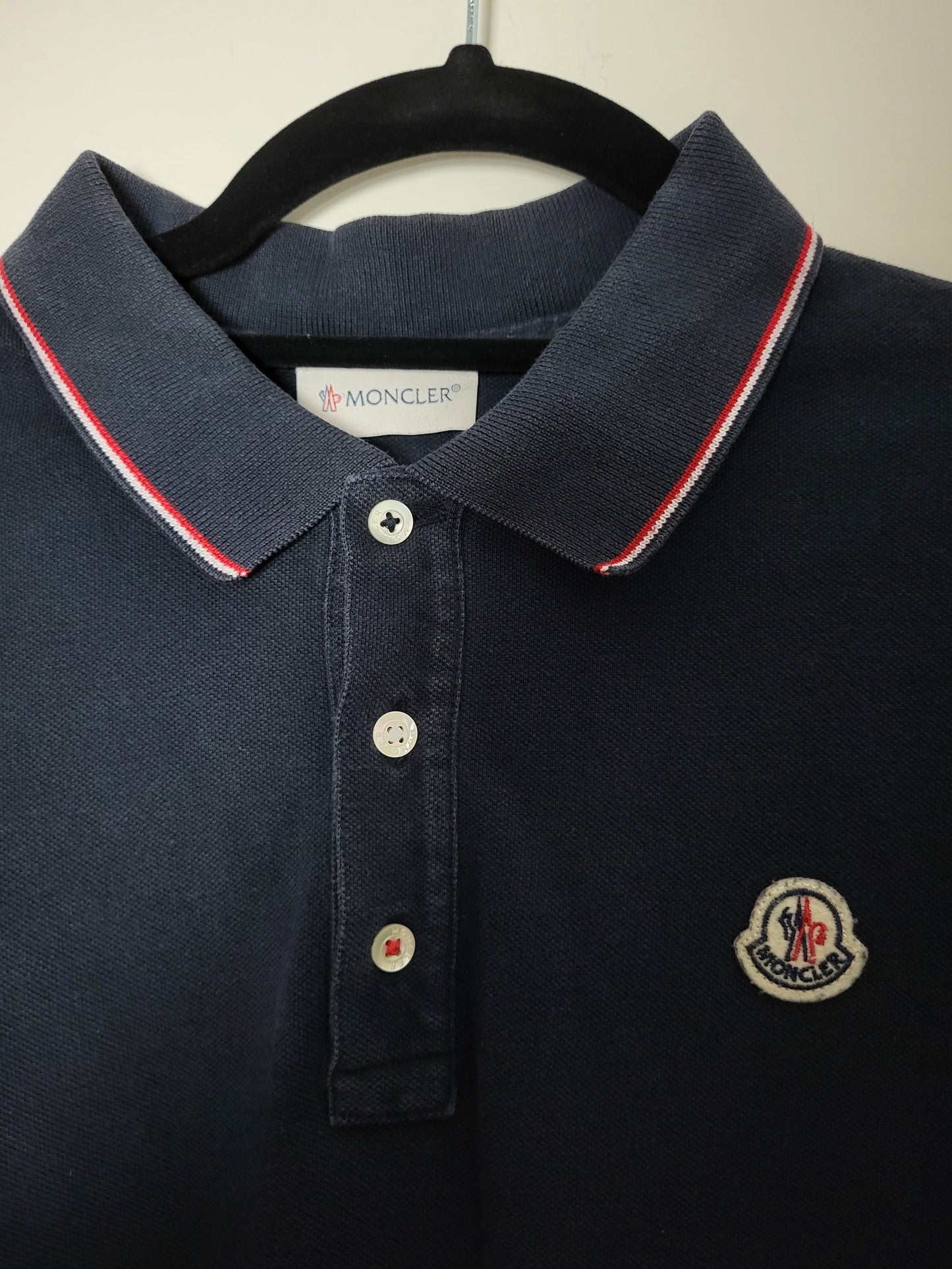 MONCLER - Poloshirt - Klassisch - Dunkelblau - Herren - S
