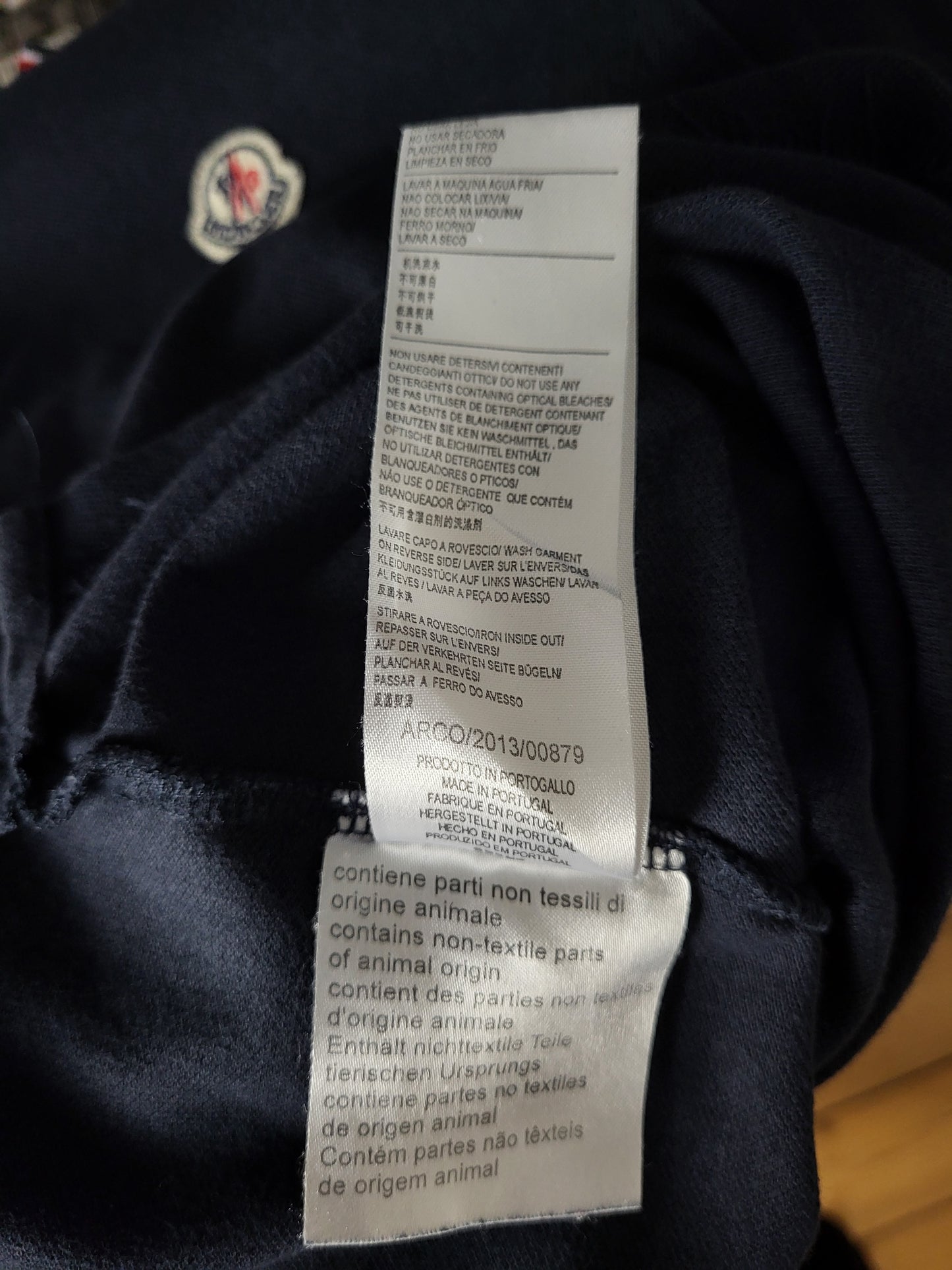 MONCLER - Poloshirt - Klassisch - Dunkelblau - Herren - S