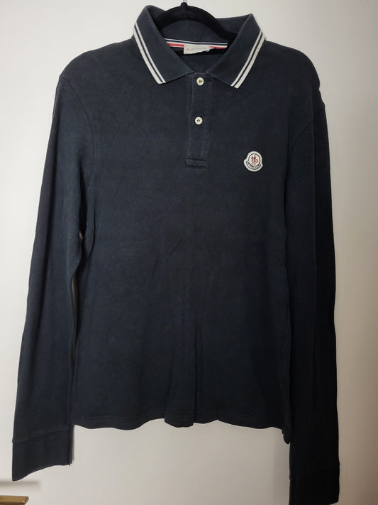 Moncler - Poloshirt - Klassisch - Dunkelblau - Herren - M