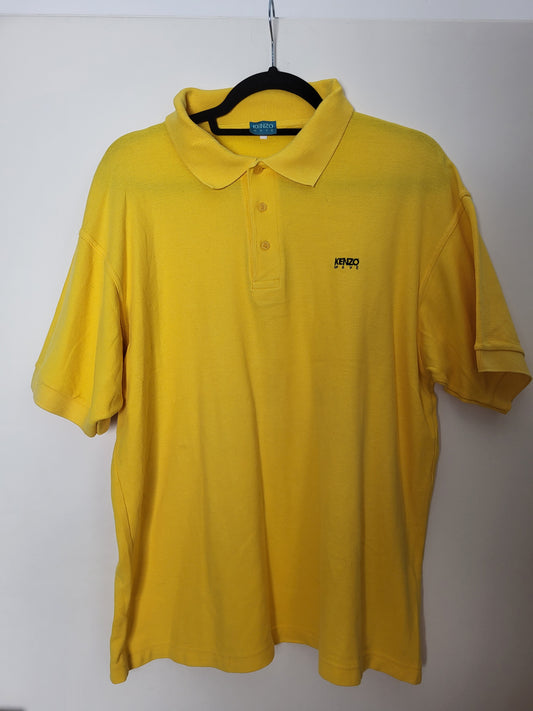 KENZO - Poloshirt - Klassisch - Gelb - Herren - XL