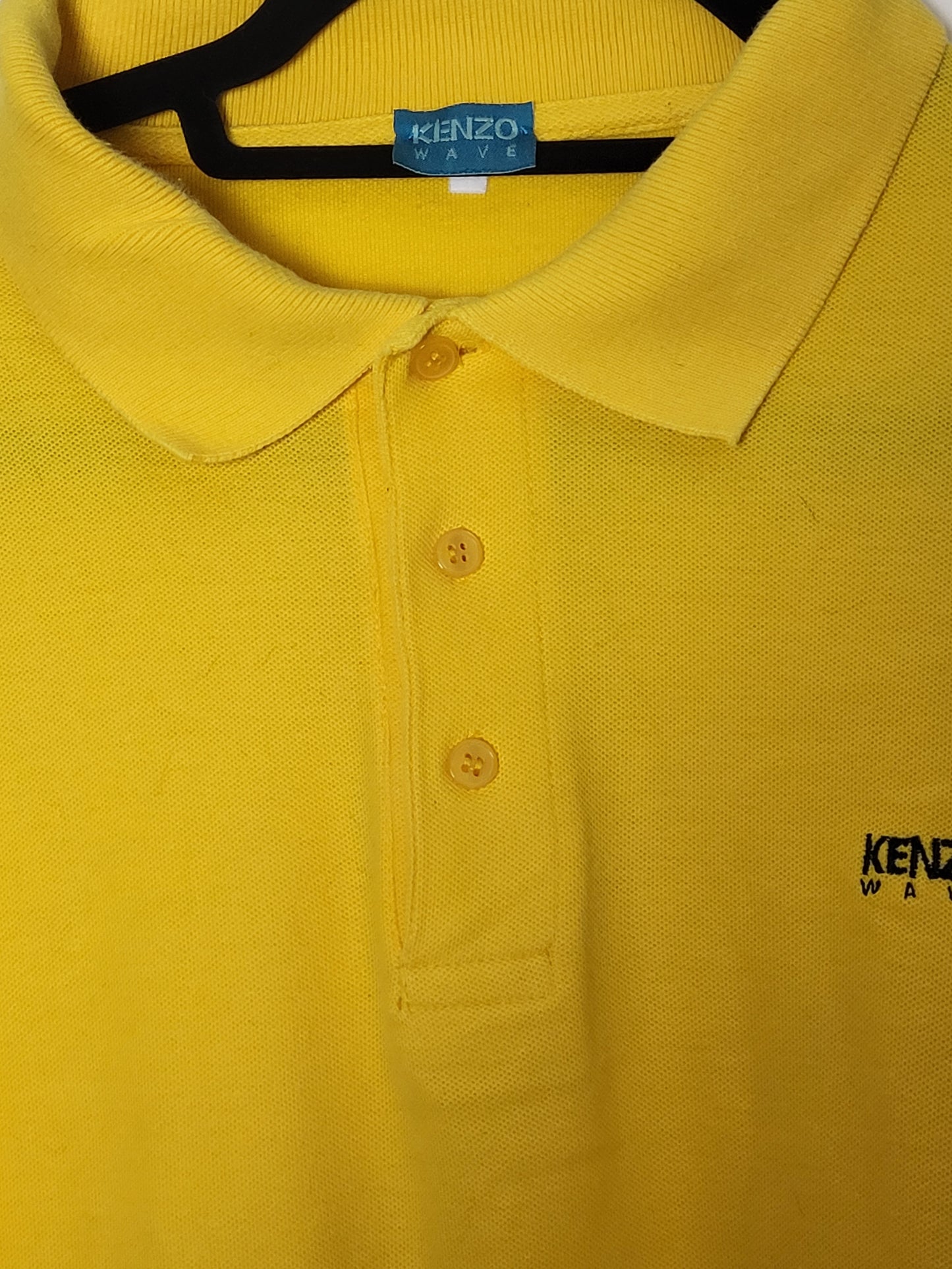 KENZO - Poloshirt - Klassisch - Gelb - Herren - XL
