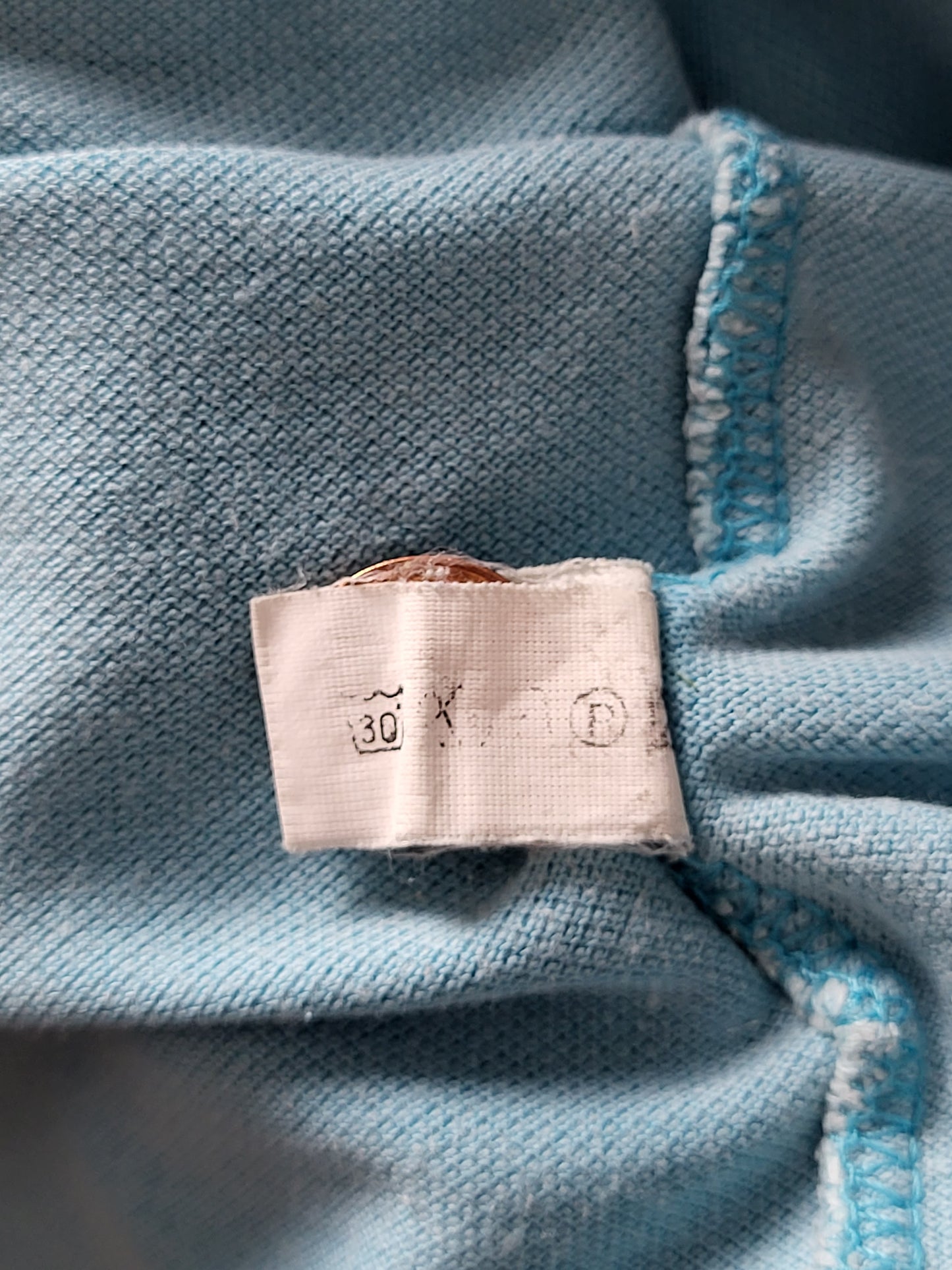 KENZO - Poloshirt - Klassisch - Hellblau - Herren - L
