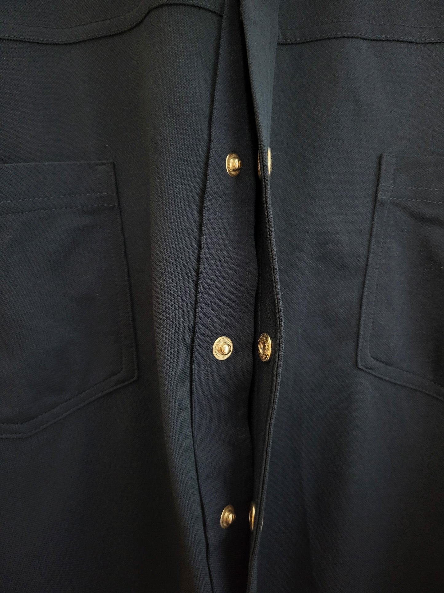 VERSACE Jeans Couture - Hemd - Exklusiv - Dunkelblau - Herren - XL