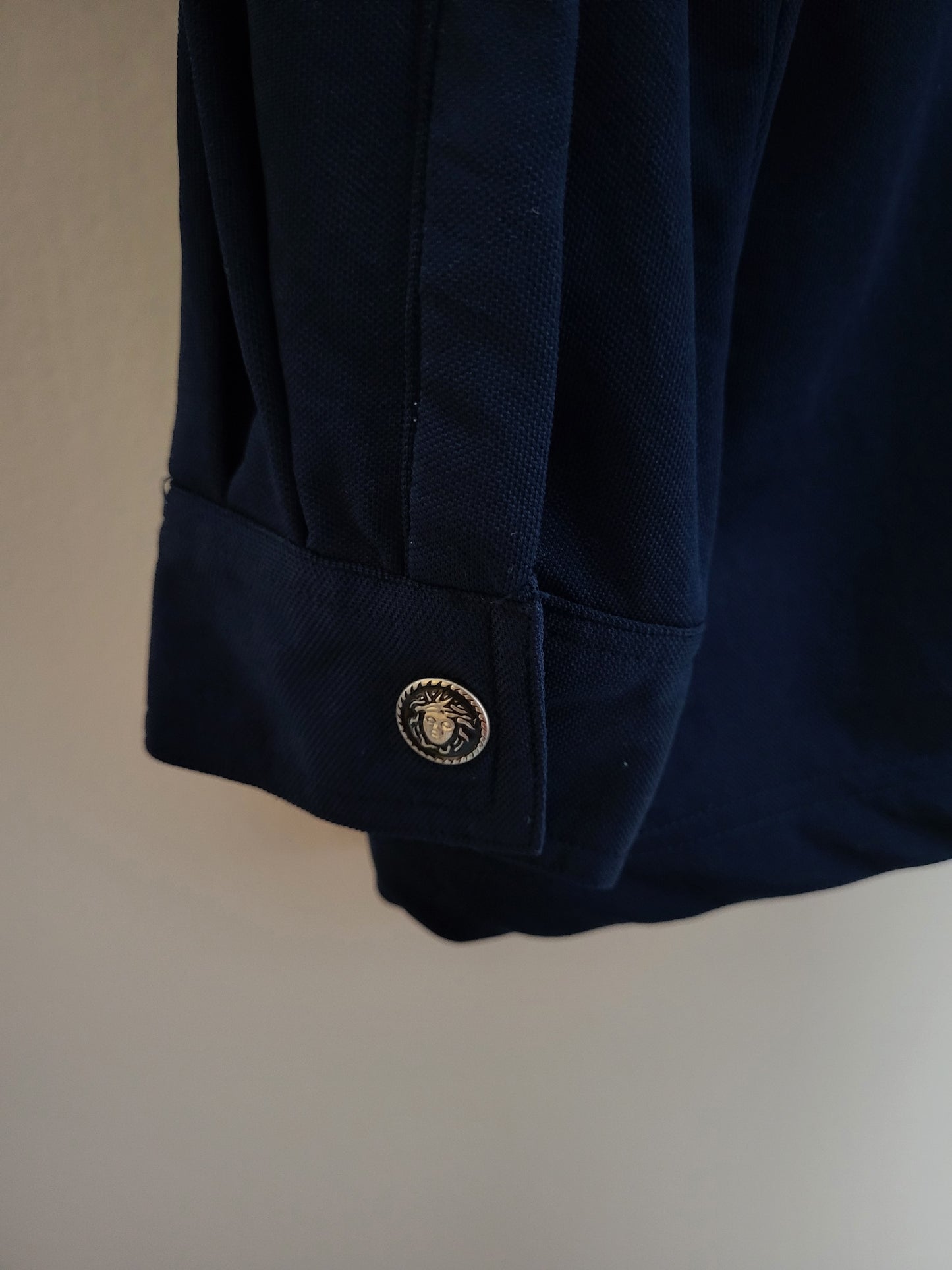 VERSACE Jeans Couture - Hemd - Exklusiv - Dunkelblau - Herren - XL