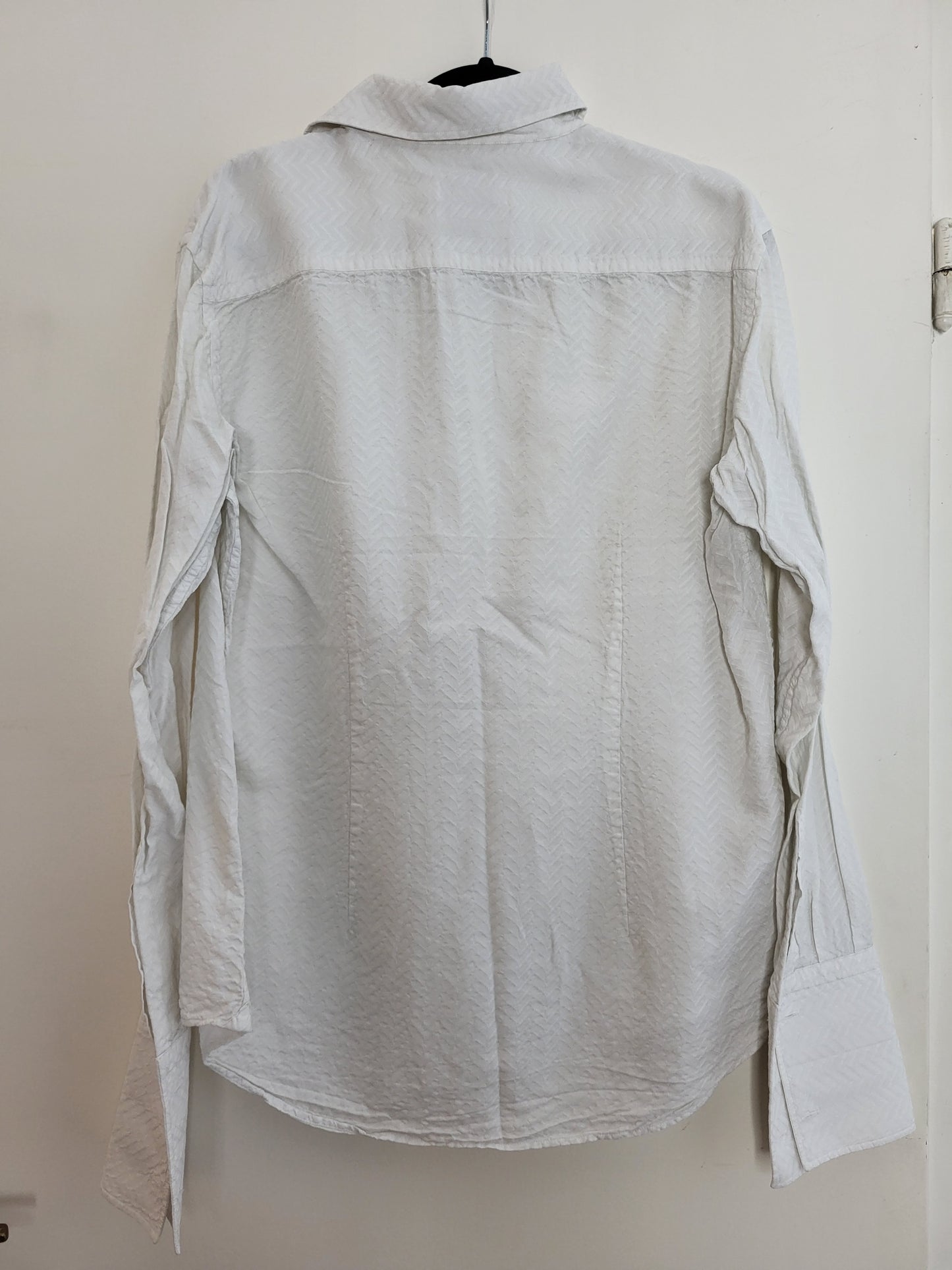 VERSACE Collection - Hemd - Klassisch - Weiß - Herren - L