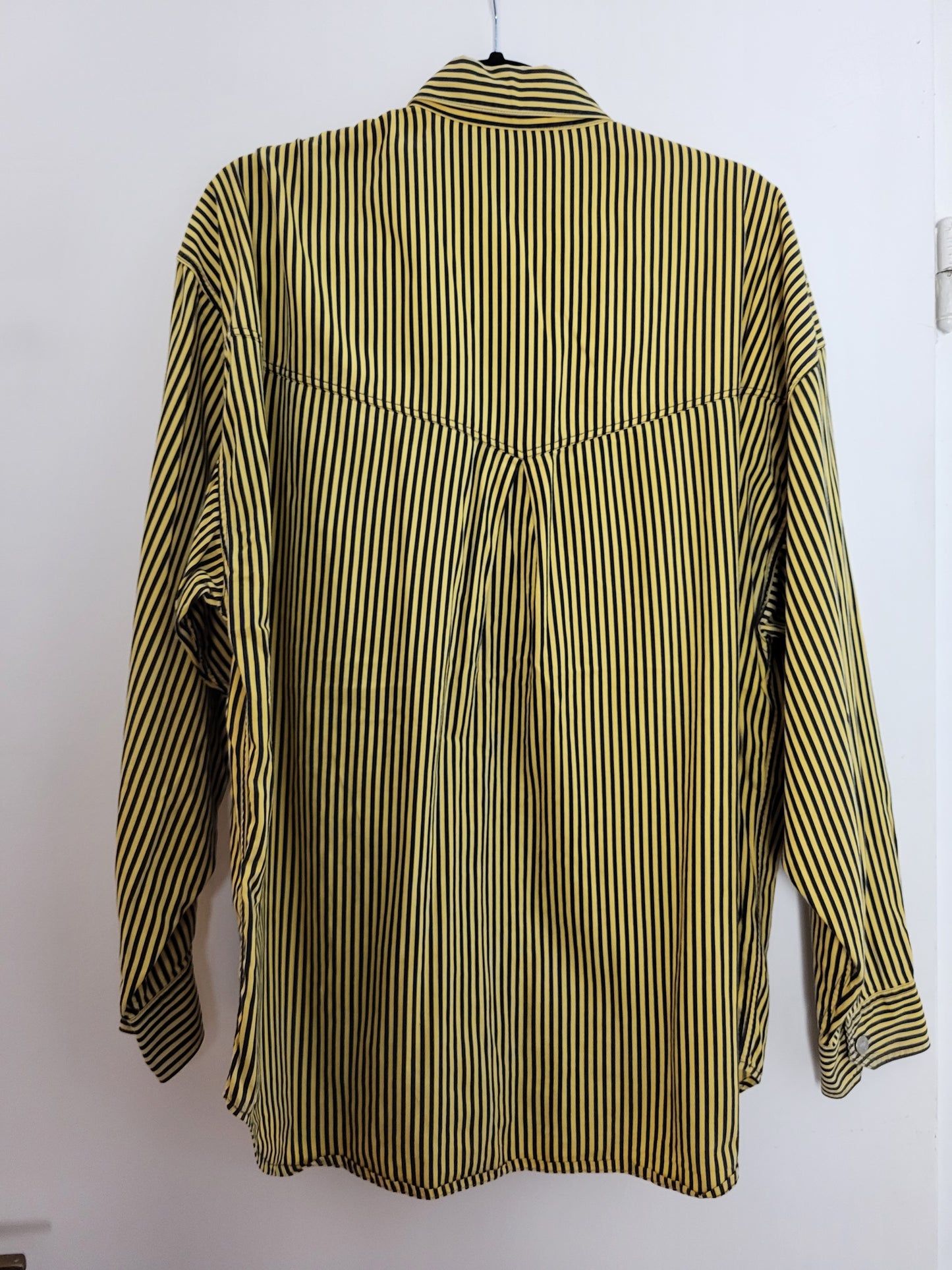VERSACE Jeans Signature - Hemd - Exklusiv - Gold/Schwarz - Herren - M