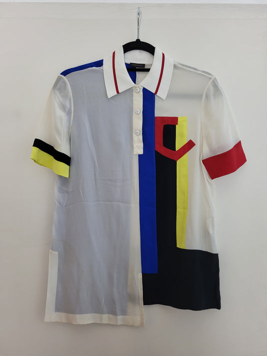VERSACE - Poloshirt - Exklusiv - Bunt - Damen - M