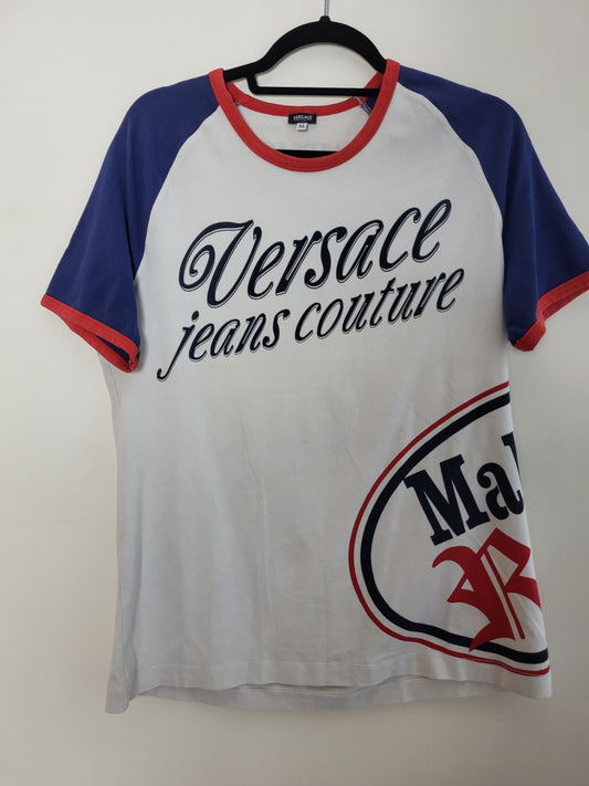 VERSACE Jeans Couture - T-Shirt - Exklusiv - Print - Damen - L/XL