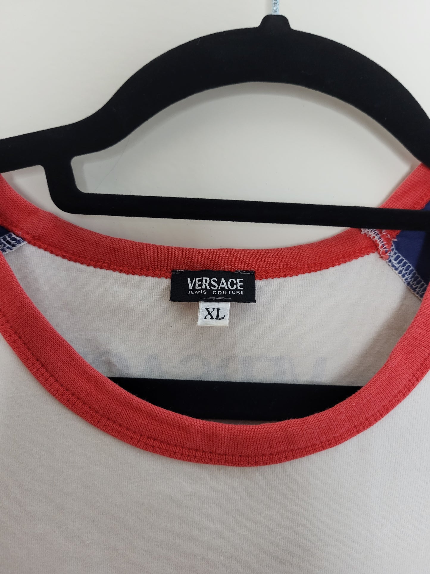 VERSACE Jeans Couture - T-Shirt - Exklusiv - Print - Damen - L/XL
