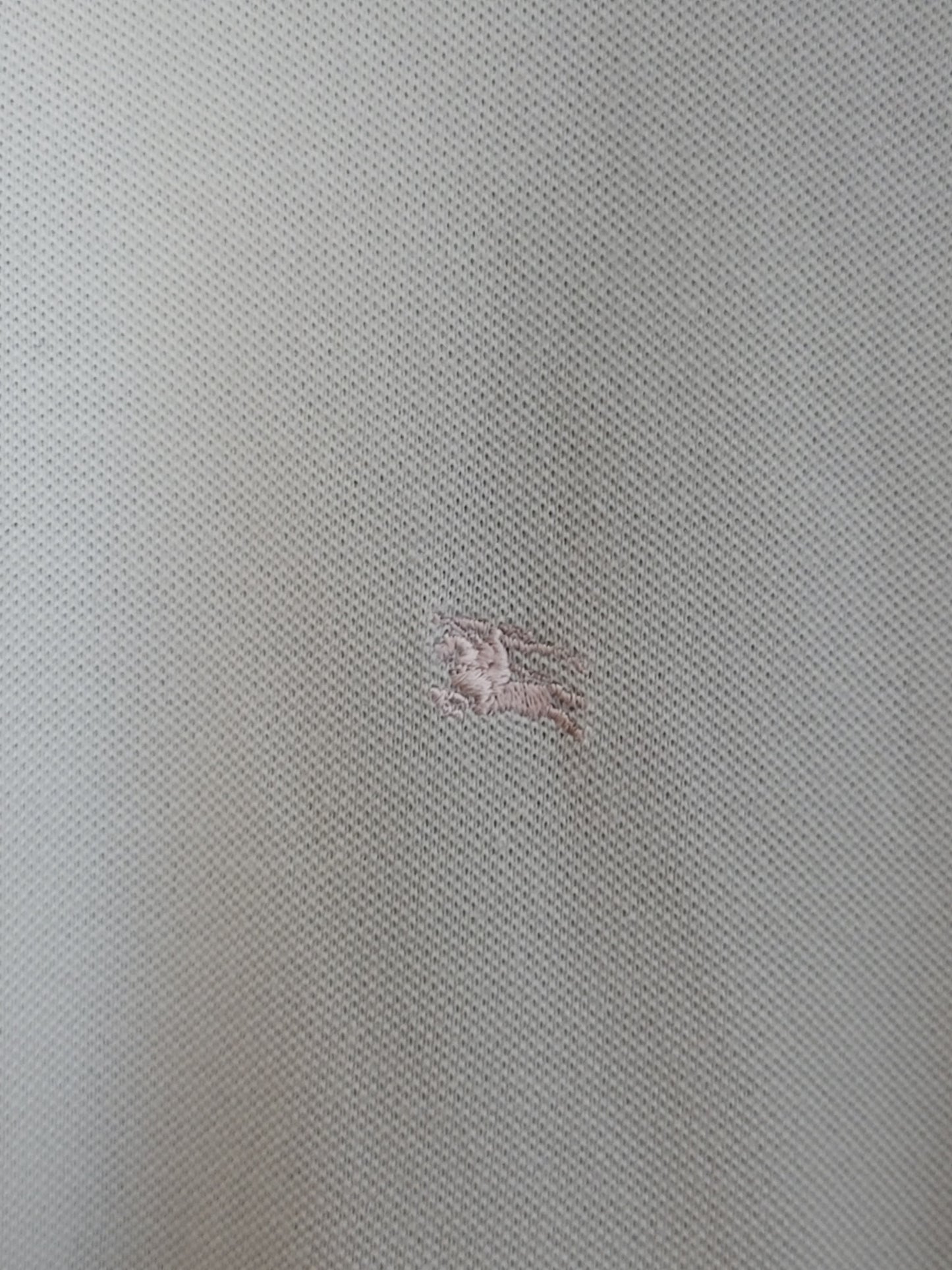 BURBERRY - Poloshirt - Klassisch - Weiß - Herren - S/M