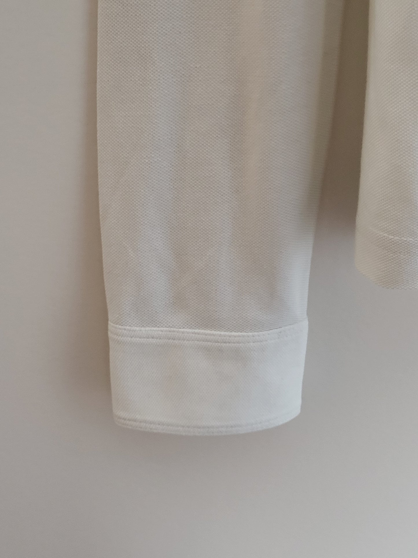 BURBERRY - Poloshirt - Klassisch - Weiß - Herren - L