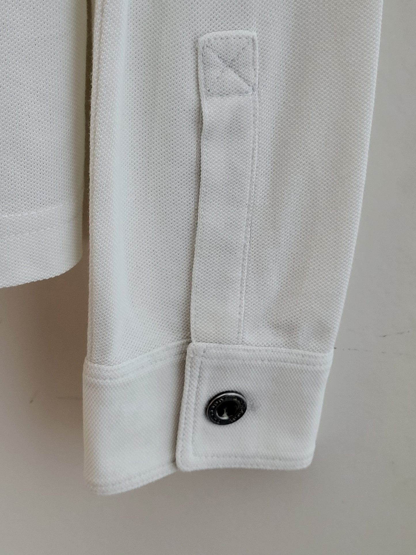 BURBERRY - Poloshirt - Klassisch - Weiß - Herren - L