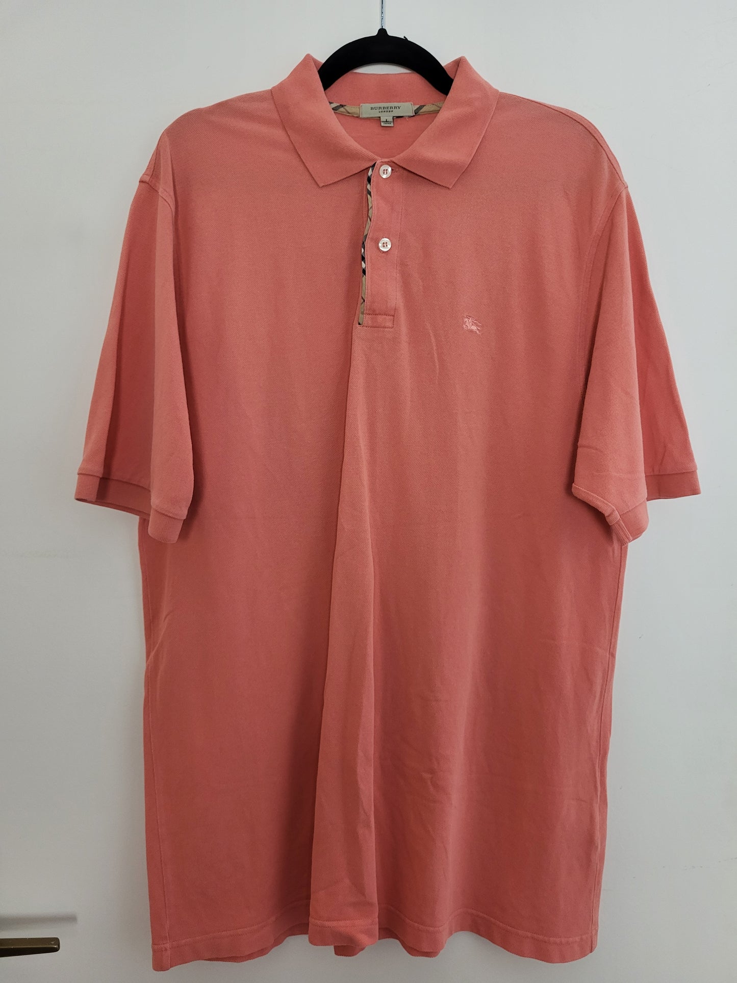 BURBERRY - Poloshirt - Klassisch - Apricot - Herren - L/XL
