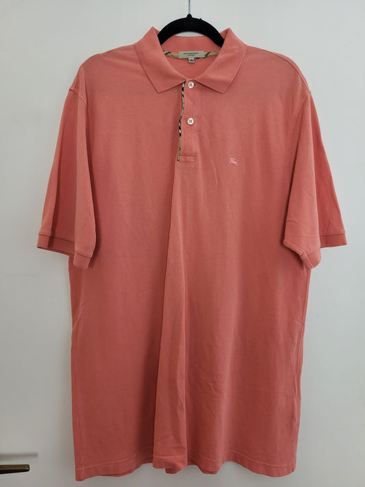 BURBERRY - Poloshirt - Klassisch - Apricot - Herren - L/XL