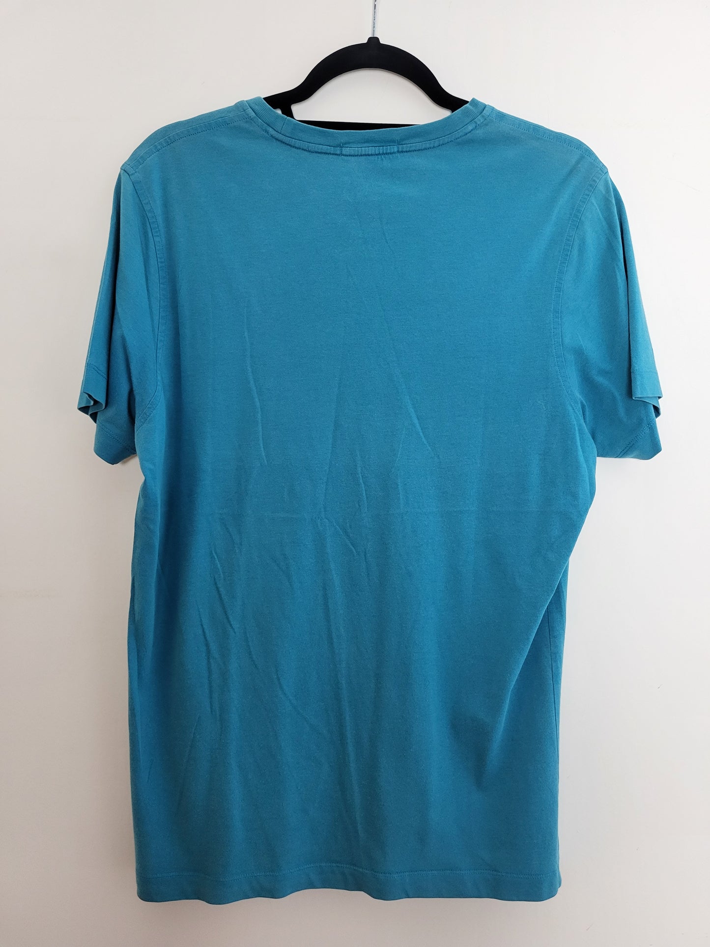 BURBERRY - T-Shirt - Klassisch - Türkis - Herren - M