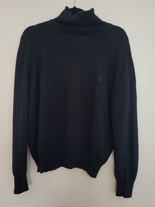 VALENTINO Jeans - Pulli - Klassisch Rollkragen - Schwarz - Damen - M