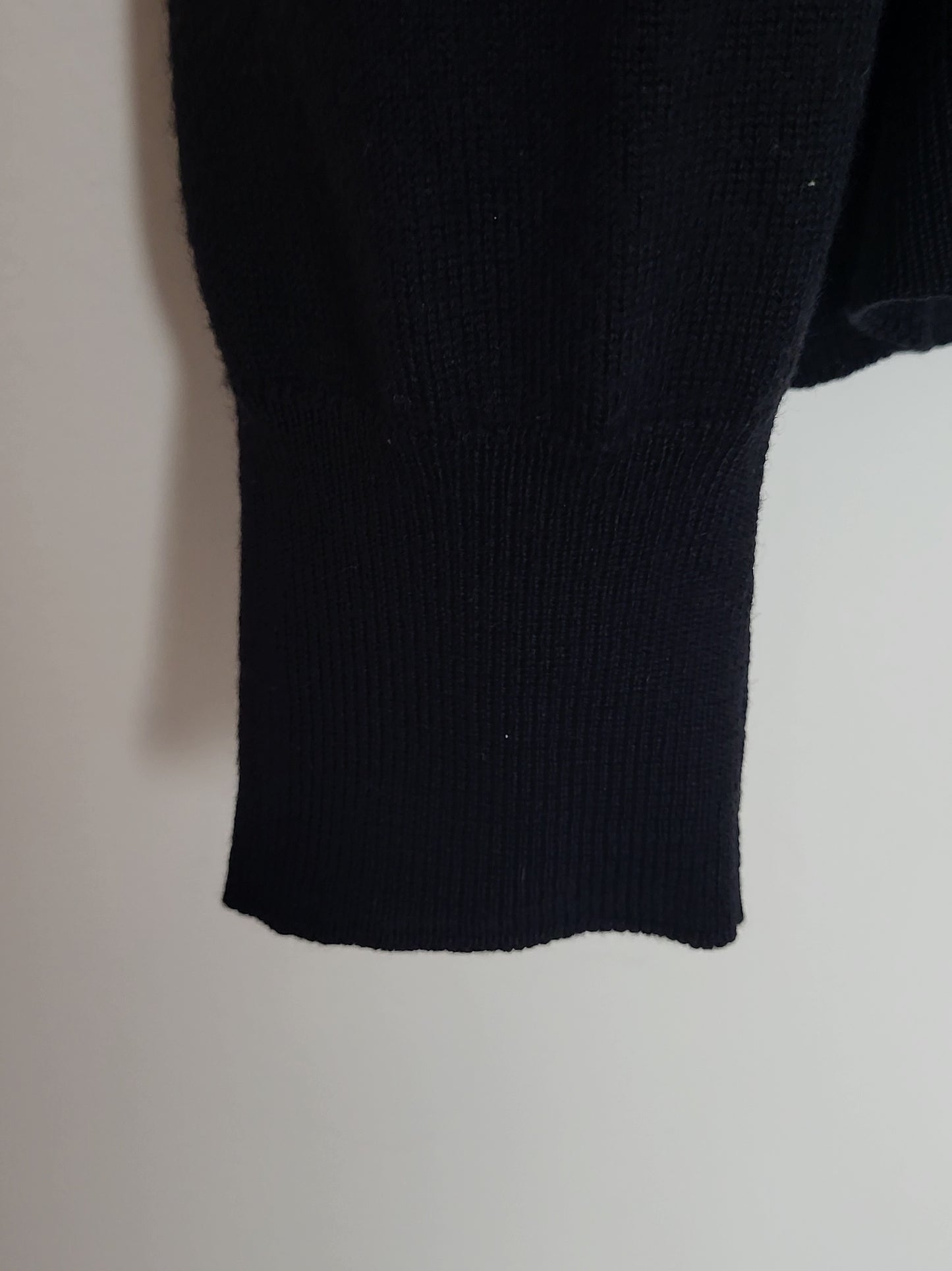 VALENTINO Jeans - Pulli - Klassisch Rollkragen - Schwarz - Damen - M