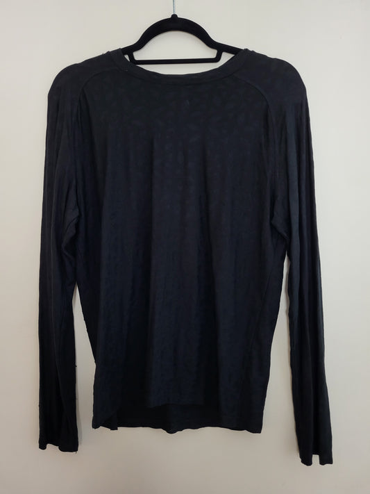 MOSCHINO Underwear- Longsleeve - Klassisch - Schwarz - Damen - M