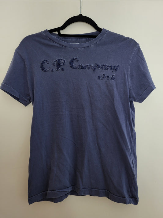 C.P. COMPANY - T-Shirt - Klassisch - Blaugrau - Herren - S