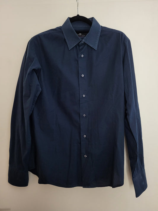 BALENCIAGA - Hemd - Klassisch - Dunkelblau - Herren - M/L