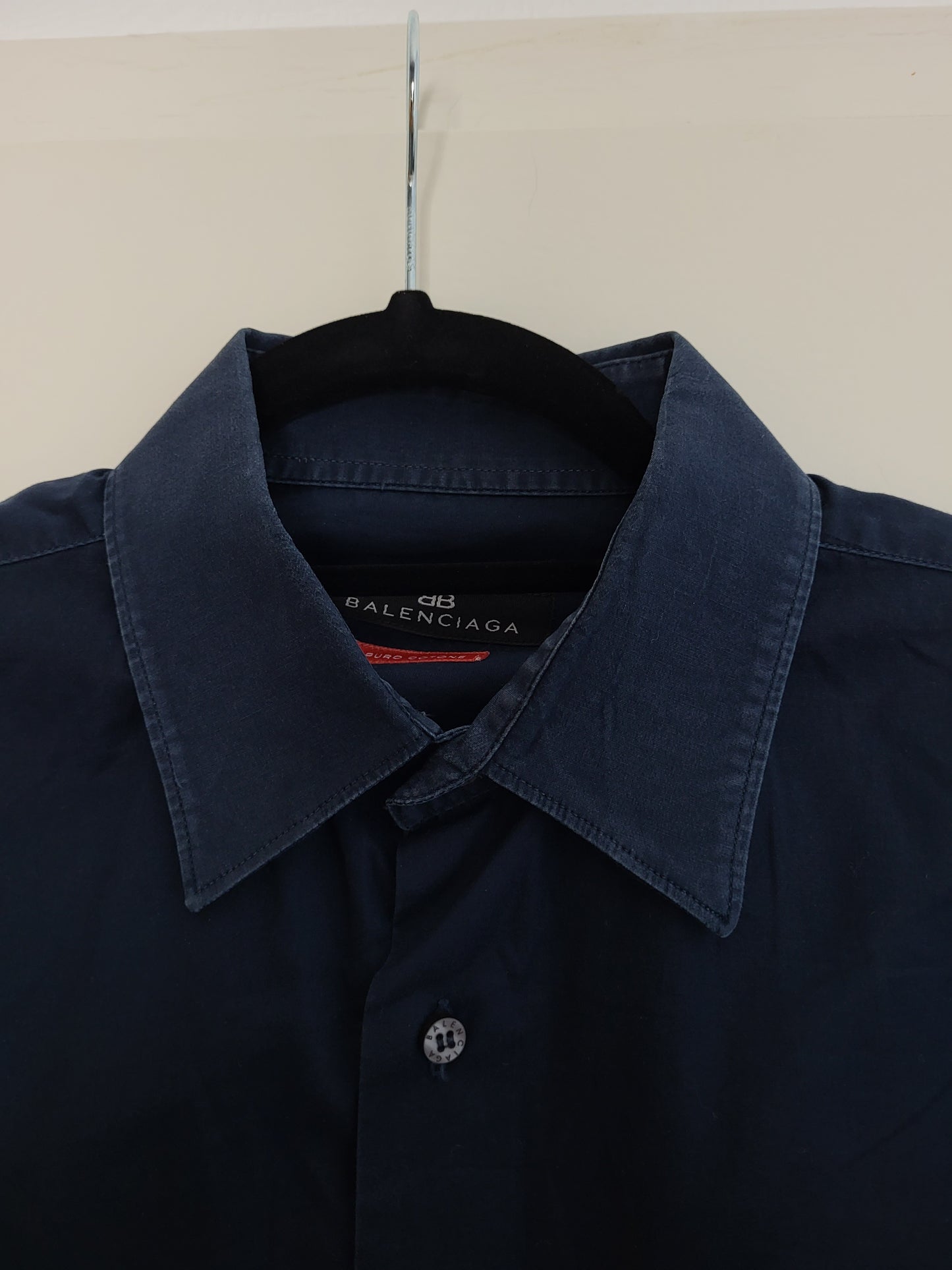 BALENCIAGA - Hemd - Klassisch - Dunkelblau - Herren - M/L