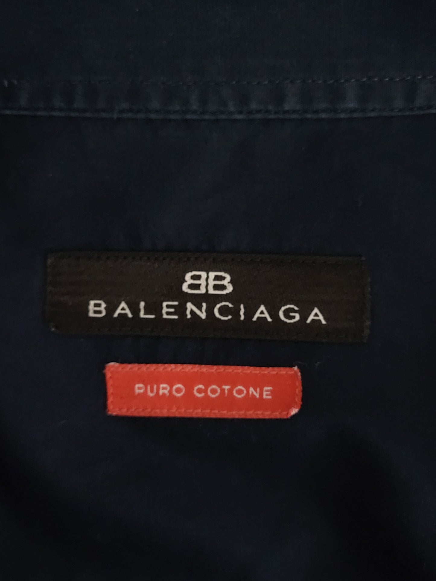 BALENCIAGA - Hemd - Klassisch - Dunkelblau - Herren - M/L