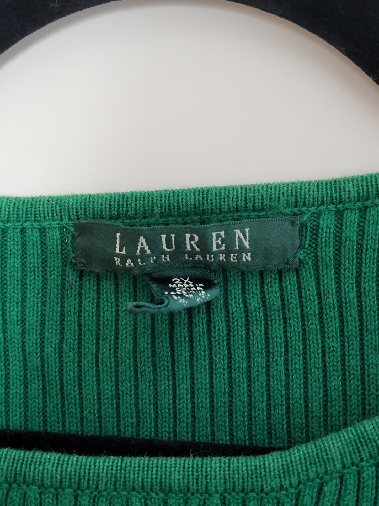 Ralph Lauren - Pulli - Streifen - Schwarz/Grün - Damen - L