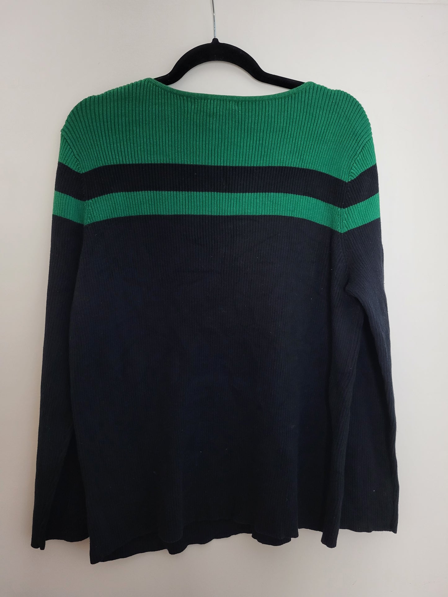 Ralph Lauren - Pulli - Streifen - Schwarz/Grün - Damen - L