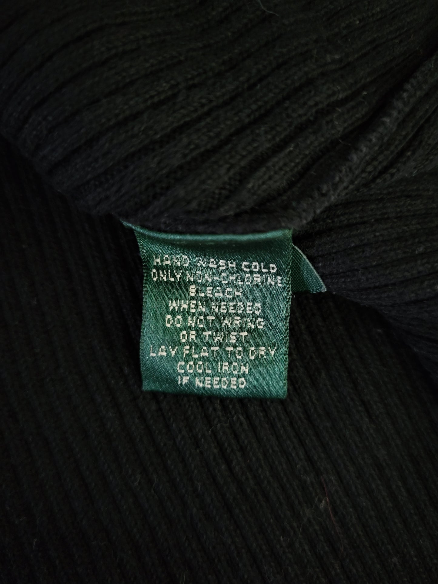 Ralph Lauren - Pulli - Streifen - Schwarz/Grün - Damen - L