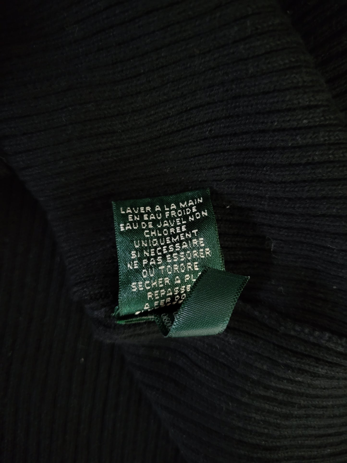 Ralph Lauren - Pulli - Streifen - Schwarz/Grün - Damen - L