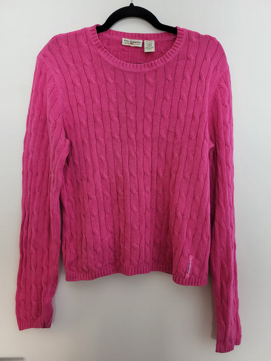 Ralph Lauren Polo Jeans - Pulli - Zopfmuster - Rosa - Damen - M/L