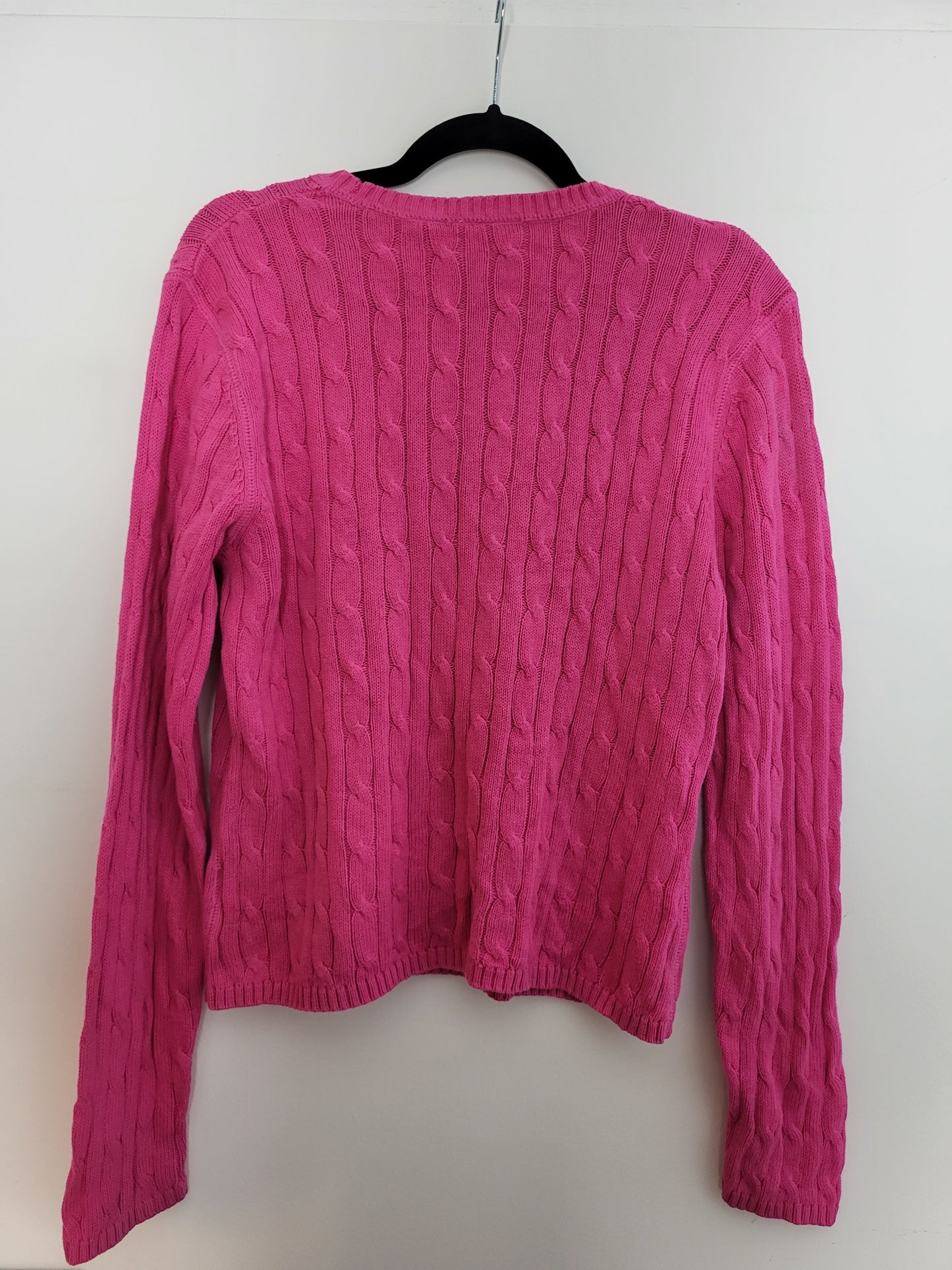 Ralph Lauren Polo Jeans - Pulli - Zopfmuster - Rosa - Damen - M/L