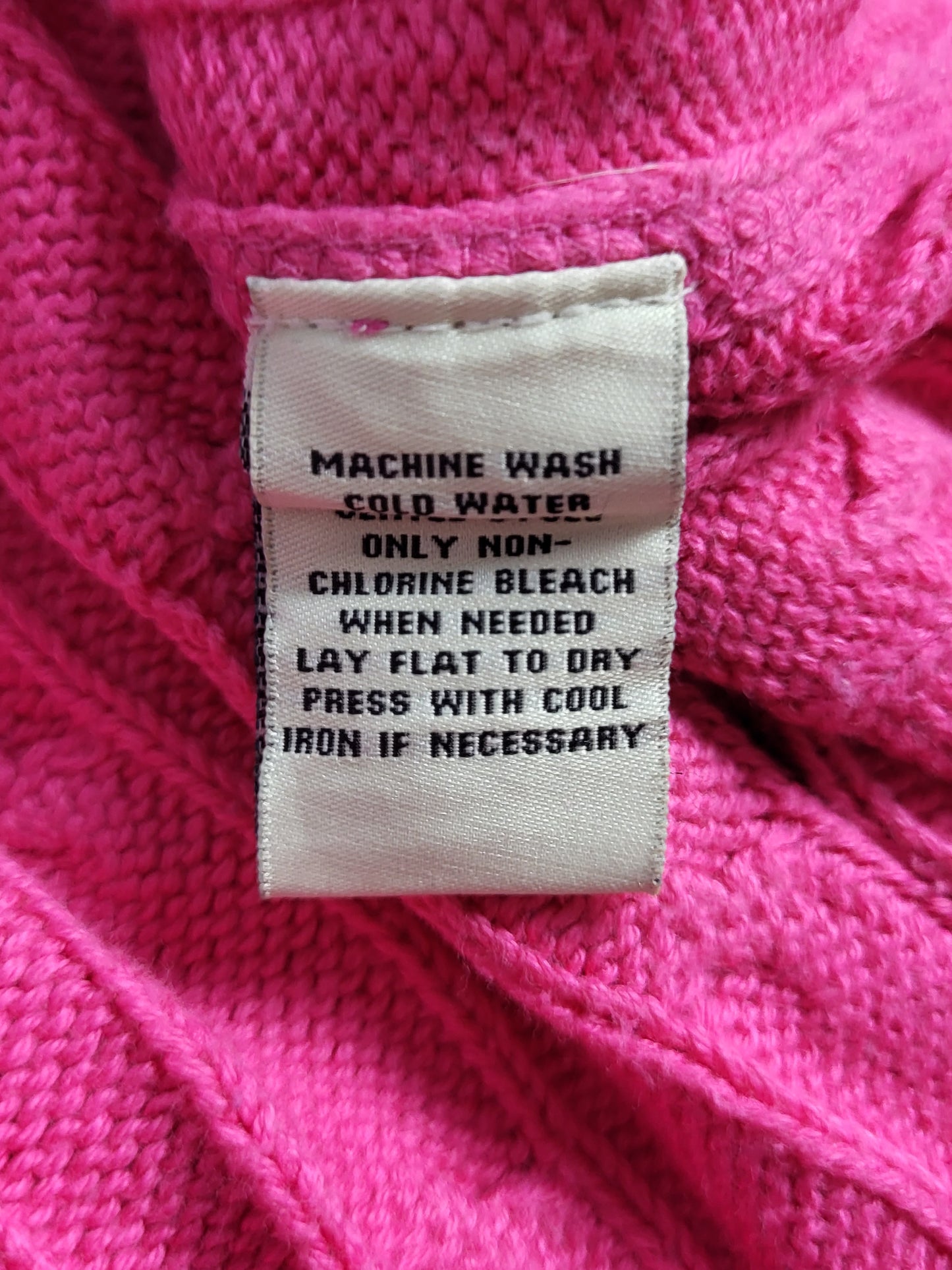 Ralph Lauren Polo Jeans - Pulli - Zopfmuster - Rosa - Damen - M/L